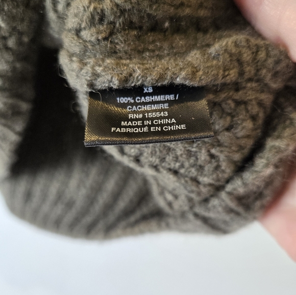 Sablyn Sage Cropped Turtleneck Cashmere Size XS - Picture 8 of 9